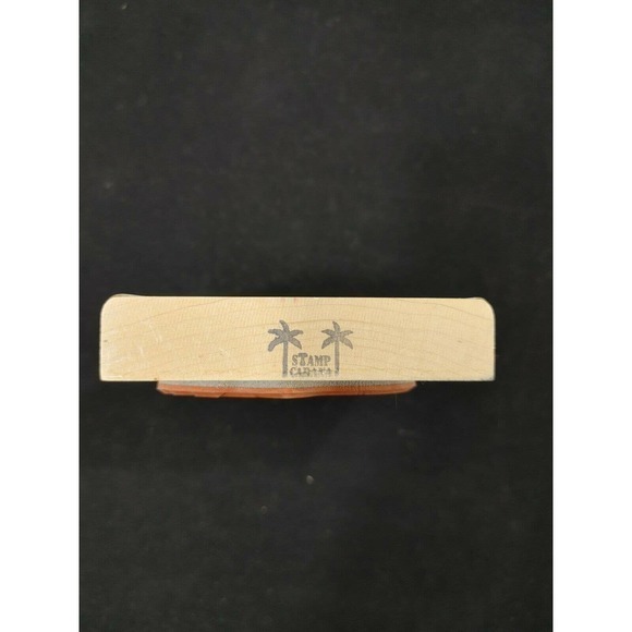 Stamp Cabana Stained Glass Nativity Christmas‎ Religious Wise Men Rubber Stamp - Picture 3 of 6